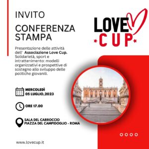 locandina conferenza stampa in campidoglio 2023